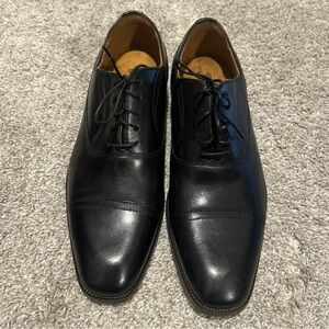 Florsheim Sorrento Cap Toe Leather Black Oxford Men's Shoes Sz 8m NWOT